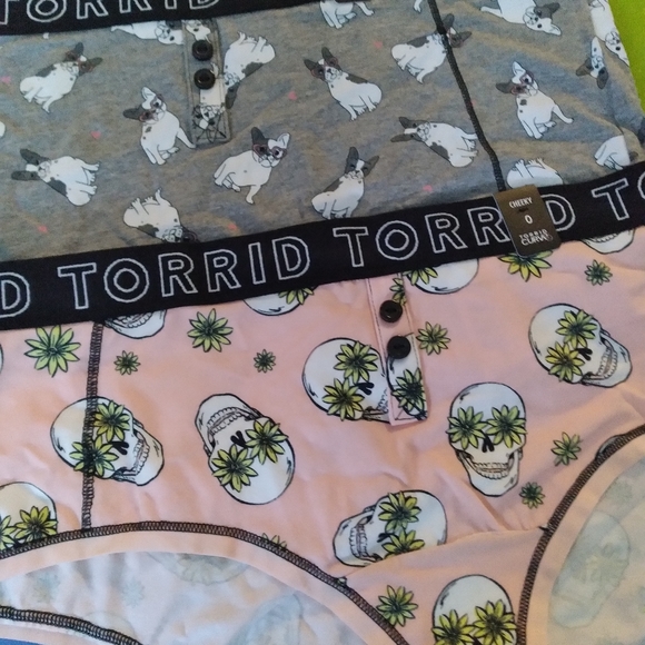 Nwt TORRID undies 2 pairs size 0 plus - Picture 2 of 5